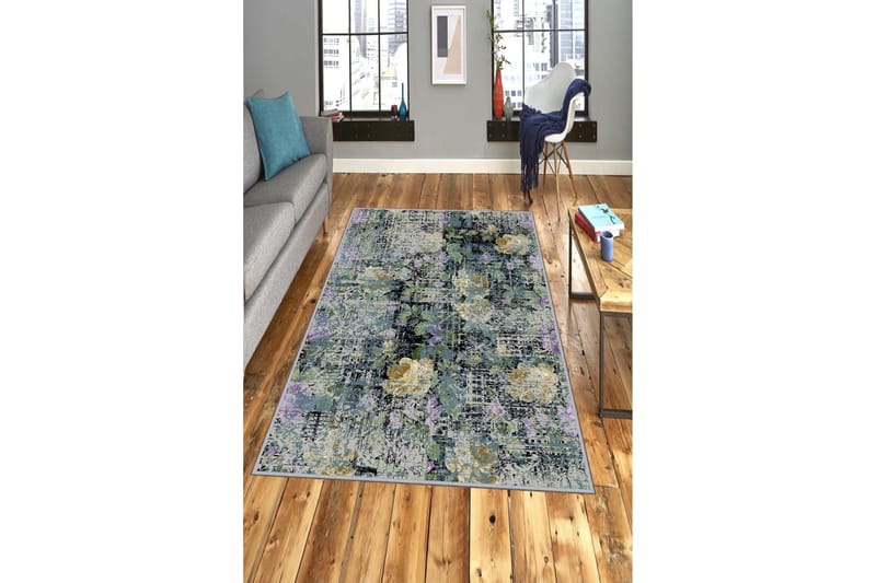 Inngangsmatte Narinsah 80x200 cm - Flerfarget - Tekstiler & tepper - Teppe & matte - Utendørs tepper - Dørmatte og entrématte