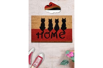 Nazmin Dørmatte 40x60 cm Rektangulær - Flerfarget - Tekstiler & tepper - Teppe & matte - Utendørs tepper - Dørmatte og entrématte