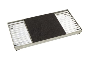 PLUS Cubic Plate 40x80 cm Høyde 6,8 cm Inkl. Plastmatte - Tekstiler & tepper - Teppe & matte - Utendørs tepper - Dørmatte og entrématte