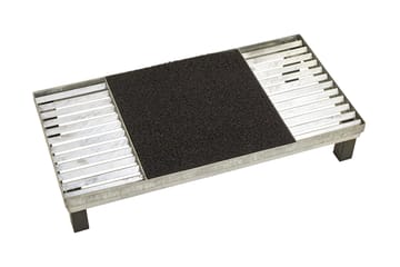 PLUS Cubic Plate 40x80 cm Høyde 14,8 cm Inkl. Plastmatte - Tekstiler & tepper - Teppe & matte - Utendørs tepper - Dørmatte og entrématte