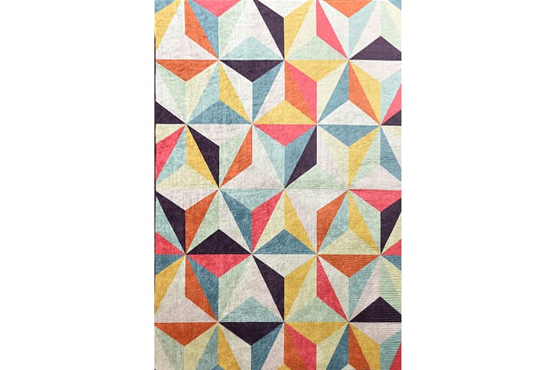 Zortea Entrematte 60x140 cm - Flerfarget/Fløyel - Tekstiler & tepper - Teppe & matte - Utendørs tepper - Dørmatte og entrématte