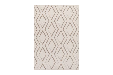 Havanna Romb Utendørsmatte 160x230 cm - Linbeige - Tekstiler & tepper - Teppe & matte - Utendørs tepper