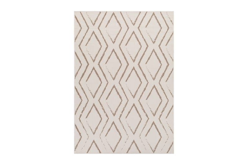 Havanna Romb Utendørsmatte 160x230 cm - Linbeige - Tekstiler & tepper - Teppe & matte - Utendørs tepper