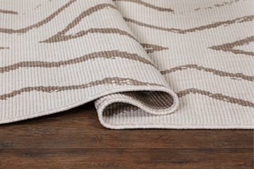 Havanna Romb Utendørsmatte 160x230 cm - Linbeige - Tekstiler & tepper - Teppe & matte - Utendørs tepper