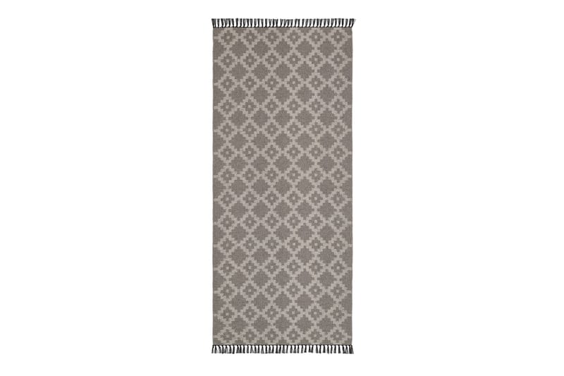 Leia Plastteppe 170x250 cm Rektangulær - Grå - Tekstiler & tepper - Teppe & matte - Utendørs tepper - Plasttepper