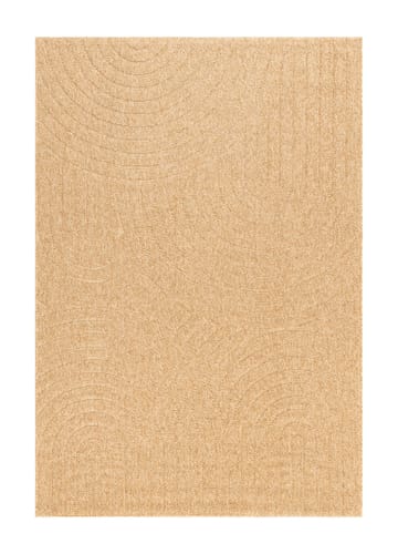 Maskinvevd teppe KM Home Capri Zen 160x230 cm Jute - jute - Tekstiler & tepper - Teppe & matte - Utendørs tepper