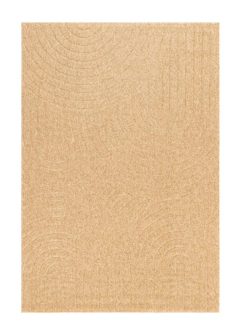 Maskinvevd teppe KM Home Capri Zen 160x230 cm Jute, jute