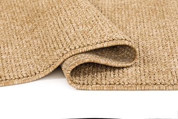 Maskinvevd teppe KM Home Capri Plain 80x250 cm Jute - jute - Tekstiler & tepper - Teppe & matte - Utendørs tepper