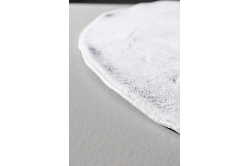 Nixie Plastmatte 200 cm Rund - Hvid - Tekstiler & tepper - Teppe & matte - Utendørs tepper - Plasttepper