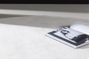 Nixie Plastmatte 200 cm Rund - Hvid - Tekstiler & tepper - Teppe & matte - Utendørs tepper - Plasttepper