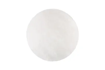 Nixie Plastmatte 200 cm Rund - Hvid - Tekstiler & tepper - Teppe & matte - Utendørs tepper - Plasttepper