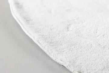 Nixie Plastmatte 200 cm Rund - Hvid - Tekstiler & tepper - Teppe & matte - Utendørs tepper - Plasttepper