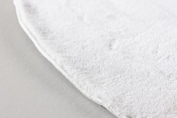 Nixie Plastmatte 200 cm Rund - Hvid - Tekstiler & tepper - Teppe & matte - Utendørs tepper - Plasttepper