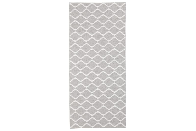 Plastmatte Wave 70x400 Vendbar PVC Grå - Plastmatte balkong - Plasttepper