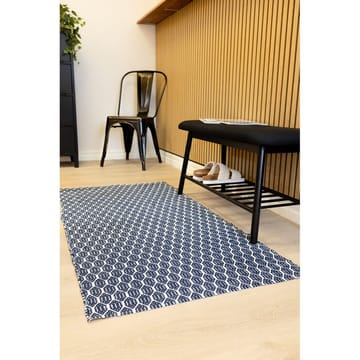 Plastteppe Hilma Link - 150x220 cm, Blå - Tekstiler & tepper - Teppe & matte - Utendørs tepper - Plasttepper