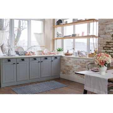 Plastteppe Hilma Link - 70x200 cm, Blå - Tekstiler & tepper - Teppe & matte - Utendørs tepper - Plasttepper