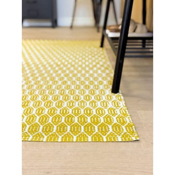 Plastteppe Hilma Link - 70x200 cm, Gul - Tekstiler & tepper - Teppe & matte - Utendørs tepper - Plasttepper