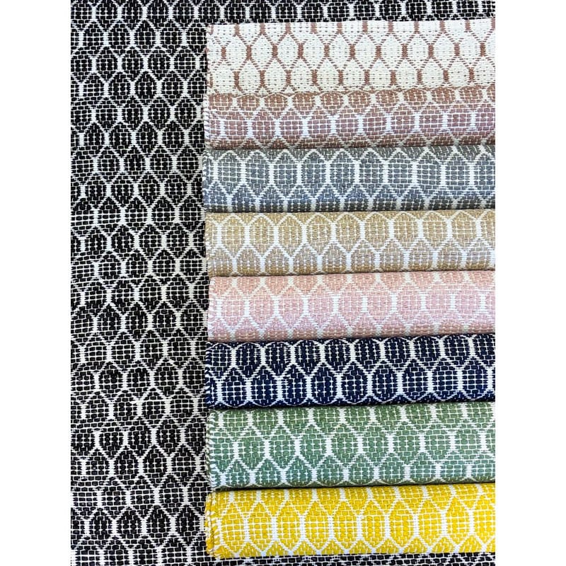 Plastteppe Hilma Link - 70x300 cm, Blå - Tekstiler & tepper - Teppe & matte - Utendørs tepper - Plasttepper