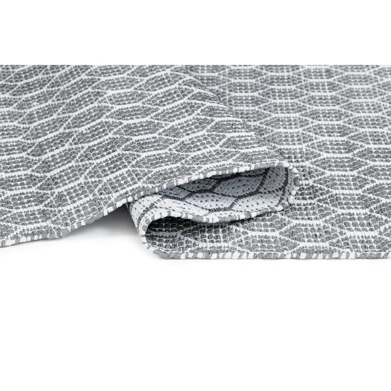 Plastteppe Hilma Link - 70x300 cm, Grå - Tekstiler & tepper - Teppe & matte - Utendørs tepper - Plasttepper