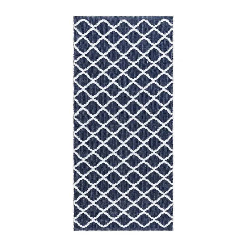 Plastteppe Hilma Wave, 150x220 cm, Blå