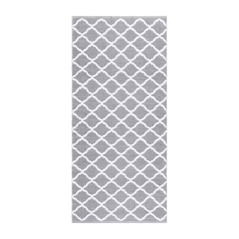 Plastteppe Hilma Wave, 70x150 cm, Grå