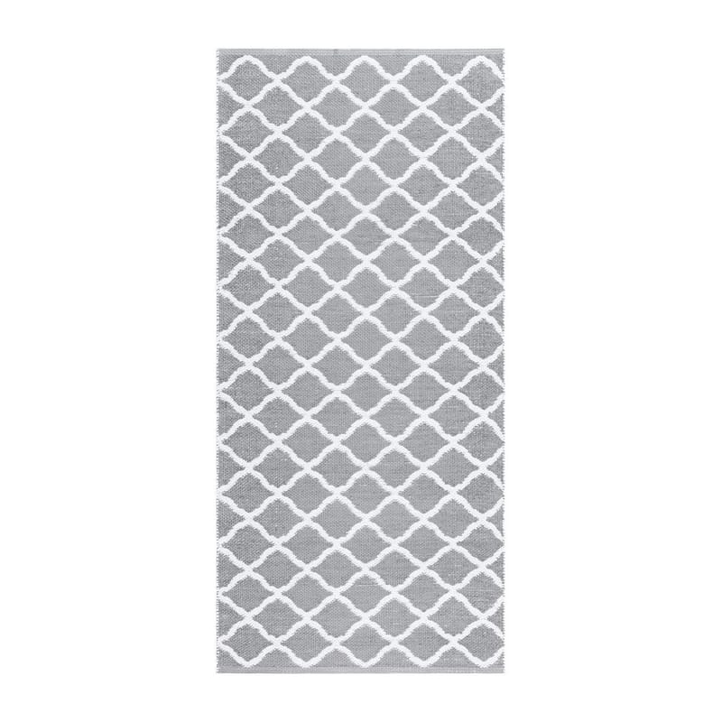Plastteppe Hilma Wave, 70x150 cm, Grå