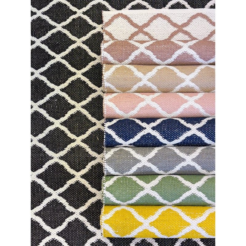 Plastteppe Hilma Wave - 70x150 cm, Lin - Tekstiler & tepper - Teppe & matte - Utendørs tepper - Plasttepper