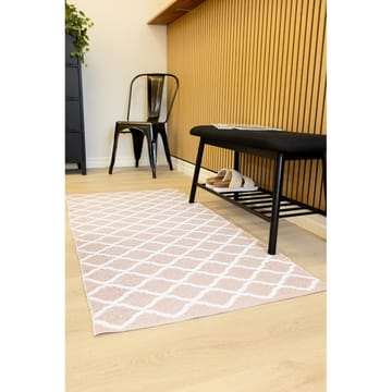 Plastteppe Hilma Wave - 70x150 cm, Rosa - Tekstiler & tepper - Teppe & matte - Utendørs tepper - Plasttepper