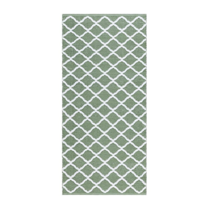 Plastteppe Hilma Wave - 70x200 cm, Grønn - Tekstiler & tepper - Teppe & matte - Utendørs tepper - Plasttepper