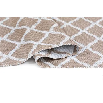 Plastteppe Hilma Wave - 70x200 cm, Lin - Tekstiler & tepper - Teppe & matte - Utendørs tepper - Plasttepper