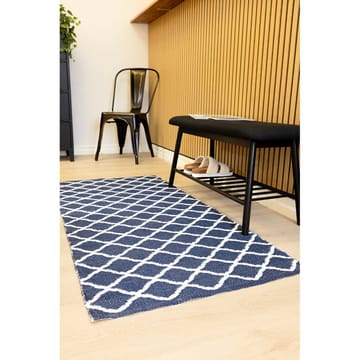 Plastteppe Hilma Wave - 70x300 cm, Blå - Tekstiler & tepper - Teppe & matte - Utendørs tepper - Plasttepper