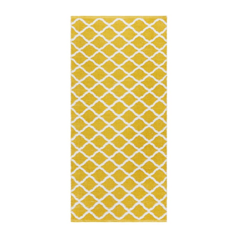 Plastteppe Hilma Wave, 70x300 cm, Gul