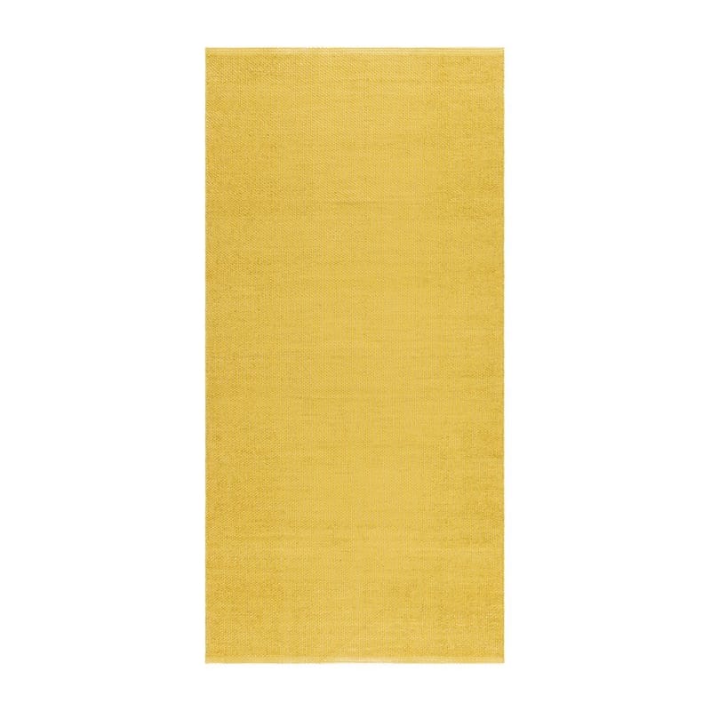 Plastteppe Hilma Plain, 70x250 cm, Gul
