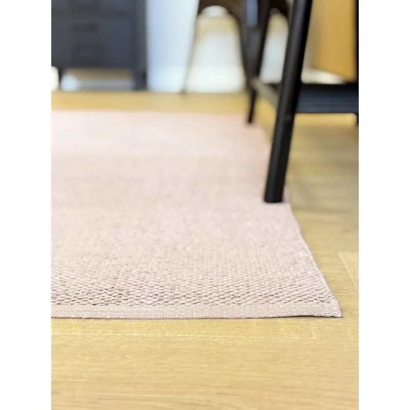 Plastteppe Hilma Plain - 70x300 cm, Rosa - Tekstiler & tepper - Teppe & matte - Utendørs tepper - Plasttepper