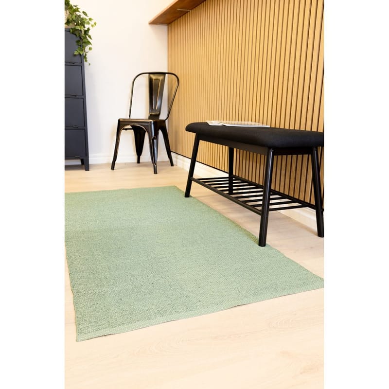 Plastteppe Hilma Plain - 70x300 cm, Grønn - Tekstiler & tepper - Teppe & matte - Utendørs tepper - Plasttepper