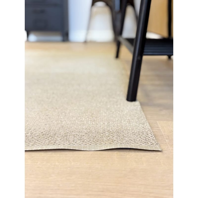 Plastteppe Hilma Plain - 70x300 cm, Lin - Tekstiler & tepper - Teppe & matte - Utendørs tepper - Plasttepper