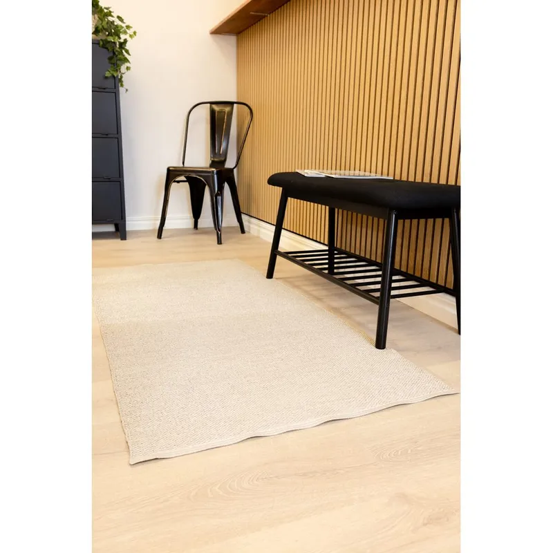 Plastteppe Hilma Plain - 70x250 cm, Lin - Tekstiler & tepper - Teppe & matte - Utendørs tepper - Plasttepper