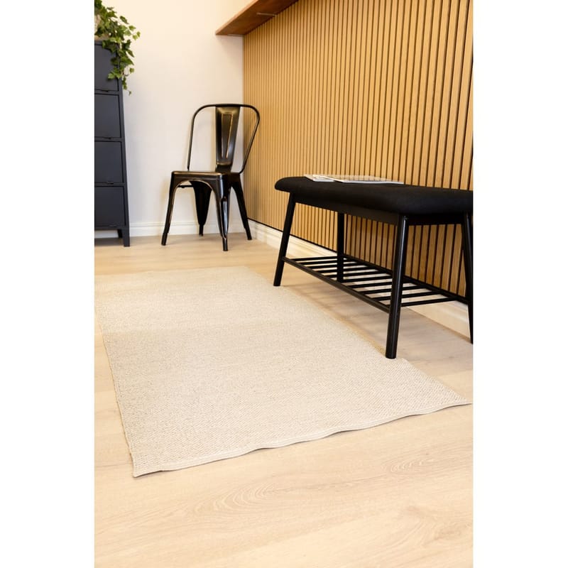 Plastteppe Hilma Plain - 150x220 cm, Lin - Tekstiler & tepper - Teppe & matte - Utendørs tepper - Plasttepper