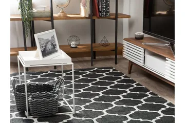 Aladana Matte 140 | 200 cm - Svart - Tekstiler & tepper - Teppe & matte - Utendørs tepper - Plasttepper