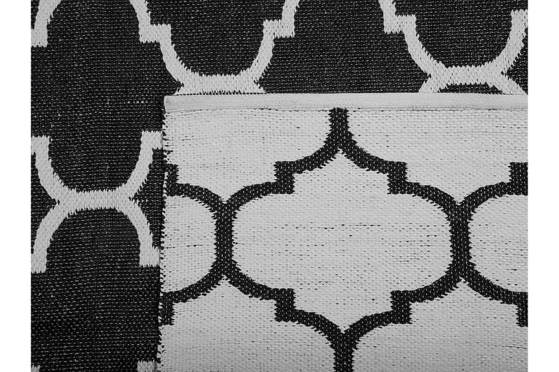 Aladana Matte 140 | 200 cm - Svart - Tekstiler & tepper - Teppe & matte - Utendørs tepper - Plasttepper