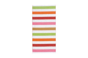 Fillematte Happy 70x450 cm Rød - Horredsmattan - Tekstiler & tepper - Teppe & matte - Utendørs tepper - Plasttepper