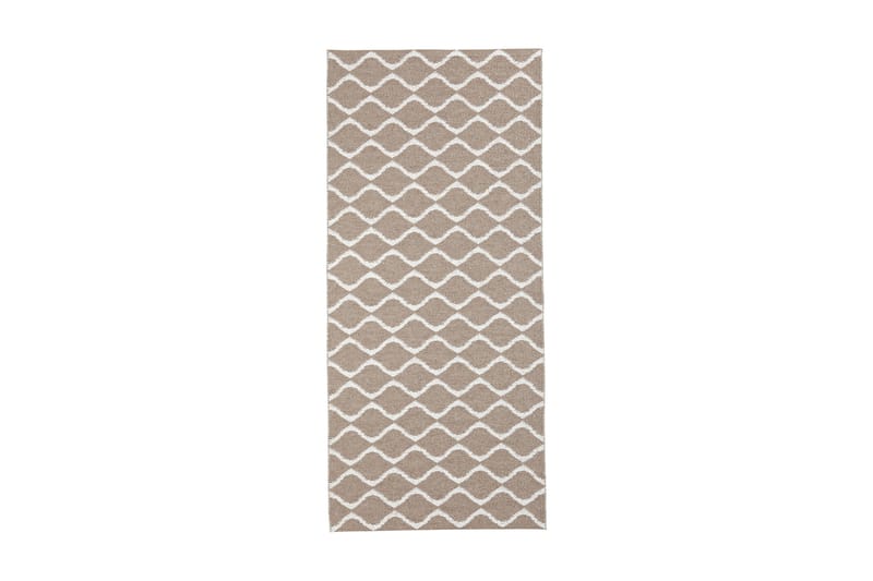 Fillematte Wave 70x450 cm Beige - Horredsmattan - Tekstiler & tepper - Teppe & matte - Utendørs tepper - Plasttepper