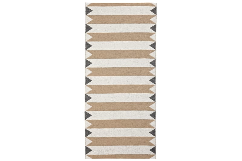Fillematte Peak 70x450 cm Beige - Horredsmattan - Tekstiler & tepper - Teppe & matte - Utendørs tepper - Plasttepper