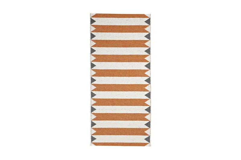 Peak Plastmatte 200x300 Vendbar PVC Oransje, Horredsmattan