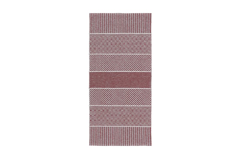 Plastmatte Alfie 70x100 cm Rød - Horredsmattan - Tekstiler & tepper - Teppe & matte - Utendørs tepper - Plasttepper