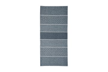 Plastmatte Alfie 70x350 Vendbar PVC Blå