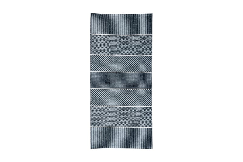 Plastmatte Alfie 70x350 Vendbar PVC Blå - Horredsmattan - Tekstiler & tepper - Teppe & matte - Utendørs tepper - Plasttepper