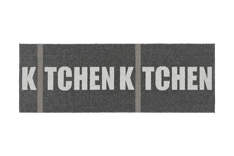 Plastmatte Kitchen 70x250 Vendbar PVC Svart - Horredsmattan - Plasttepper - Plastmatte balkong - Plastmatte kjøkken & kjøkkenteppe