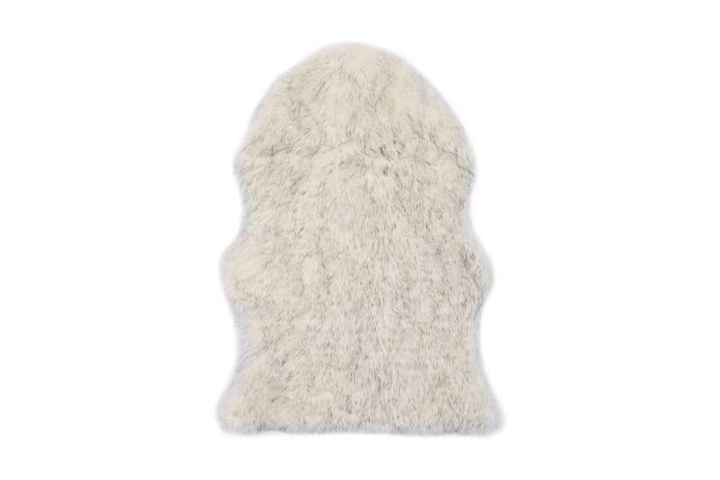 Teppe 60x90 cm kunstig saueskinn grå melange - Grå - Plasttepper - Plastmatte balkong