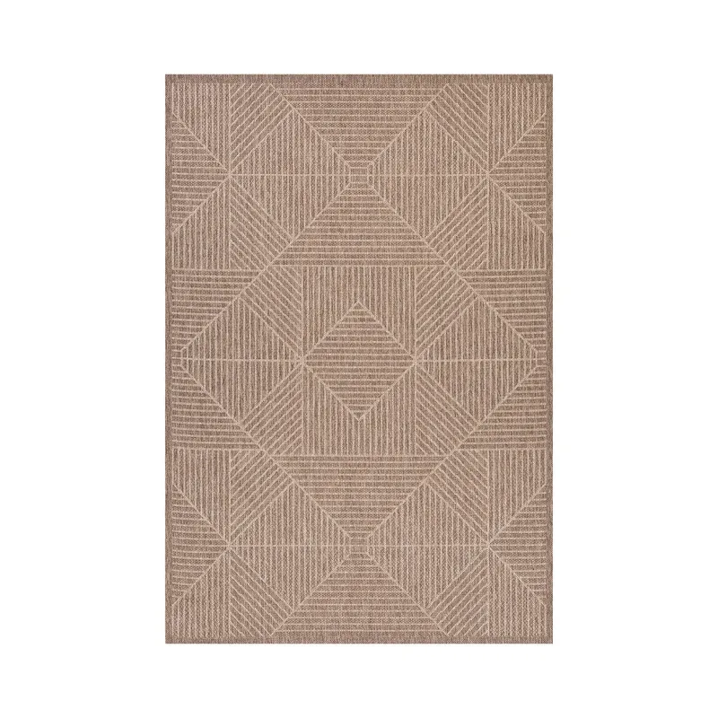 Teppe Kolvi Outdoor 100x150 cm, Brun